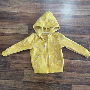 2T Yellow Floral Jacket